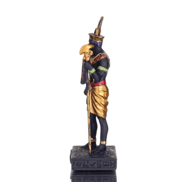 Amon Ra or Ammon, Amen, Imn: Father of Pharaohs, King of Gods, 8,5cm black Veronese, Egyptian