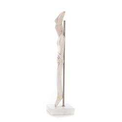 Cycladic figurine 47cm. Made of marble, Handmade, Cycladic culture, ancient Greece.