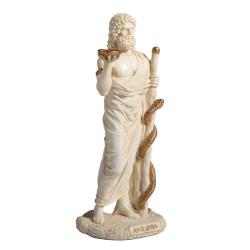 Asclepius: The God of Medicine, 15cm Veronese Full Body Statue, Ancient Greece