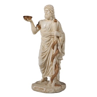 ΑΣΚΛΗΠΙΟΣ λευκό 16εκ